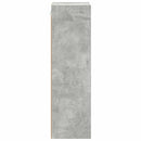 Hængeskab Beton Grå 30 x 29,5 x 100 cm Konstrueret træ