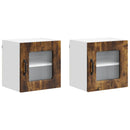 Panel til opvaskemaskine Kalmar 2 pcs Røget eg 40 x 31 x 40 cm
