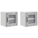 Panel til opvaskemaskine Kalmar 2 pcs Grå Sonoma