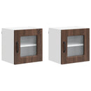 Panel til opvaskemaskine Kalmar 2 pcs Brun eg 40 x 31 x 40 cm