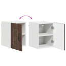 Panel til opvaskemaskine Kalmar Brun eg 30 x 31 x 40 cm
