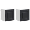Panel til opvaskemaskine Kalmar 2 pcs Sort 40 x 31 x 40 cm