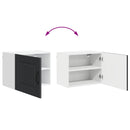Panel til opvaskemaskine Kalmar Sort 50 x 31 x 40 cm