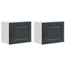 Panel til opvaskemaskine Kalmar 2 pcs Sort 50 x 31 x 40 cm