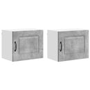 Panel til opvaskemaskine Kalmar 2 pcs Beton Grå 50 x 31 x 40 cm