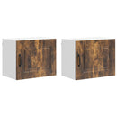 Panel til opvaskemaskine Kalmar 2 pcs Røget eg 50 x 31 x 40 cm