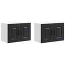 Panel til opvaskemaskine Kalmar 2 pcs Sort 60 x 31 x 40 cm