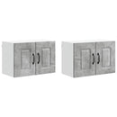 Panel til opvaskemaskine Kalmar 2 pcs Beton Grå 60 x 31 x 40 cm