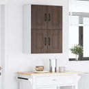 Panel til opvaskemaskine Kalmar 2 pcs Brun eg 60 x 31 x 40 cm