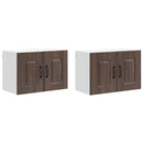 Panel til opvaskemaskine Kalmar 2 pcs Brun eg 60 x 31 x 40 cm