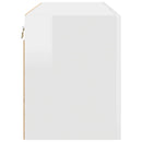 Panel til opvaskemaskine Kalmar Høj gloss hvid 80 x 31 x 40 cm