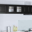 Panel til opvaskemaskine Kalmar Sort 80 x 31 x 40 cm
