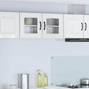 Panel til opvaskemaskine Kalmar Høj gloss hvid 80 x 31 x 40 cm
