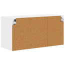 Panel til opvaskemaskine Kalmar Høj gloss hvid 80 x 31 x 40 cm