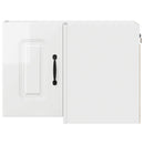 Panel til opvaskemaskine Kalmar Høj gloss hvid 57 x 57 x 40 cm