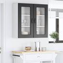 Panel til opvaskemaskine Kalmar 2 pcs Sort 40 x 31 x 80 cm