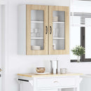 Panel til opvaskemaskine Kalmar 2 pcs Sonoma eg 40 x 31 x 80 cm