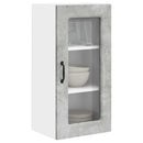 Panel til opvaskemaskine Kalmar 2 pcs Beton Grå 40 x 31 x 80 cm