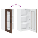 Panel til opvaskemaskine Kalmar Brun eg 40 x 31 x 80 cm