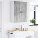 Panel til opvaskemaskine Kalmar 2 pcs Beton Grå 30 x 31 x 80 cm