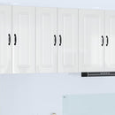 Panel til opvaskemaskine Kalmar Høj gloss hvid 30 x 31 x 80 cm