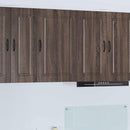 Panel til opvaskemaskine Kalmar Brun eg 40 x 31 x 80 cm