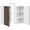 Panel til opvaskemaskine Kalmar Brun eg 40 x 31 x 80 cm