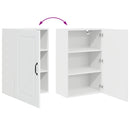 Panel til opvaskemaskine Kalmar Hvid 50 x 31 x 80 cm