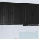 Panel til opvaskemaskine Kalmar Sort 50 x 31 x 80 cm