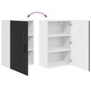 Panel til opvaskemaskine Kalmar Sort 50 x 31 x 80 cm