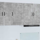 Panel til opvaskemaskine Kalmar Beton Grå 50 x 31 x 80 cm