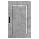 Panel til opvaskemaskine Kalmar Beton Grå 50 x 31 x 80 cm