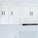 Panel til opvaskemaskine Kalmar Høj gloss hvid 50 x 31 x 80 cm