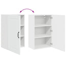 Panel til opvaskemaskine Kalmar Høj gloss hvid 50 x 31 x 80 cm