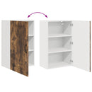 Panel til opvaskemaskine Kalmar Røget eg 50 x 31 x 80 cm