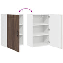 Panel til opvaskemaskine Kalmar Brun eg 50 x 31 x 80 cm