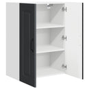 Panel til opvaskemaskine Kalmar Sort 60 x 31 x 80 cm