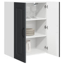 Panel til opvaskemaskine Kalmar Sort 60 x 31 x 80 cm