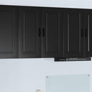 Panel til opvaskemaskine Kalmar Sort 80 x 31 x 80 cm