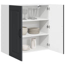 Panel til opvaskemaskine Kalmar Sort 80 x 31 x 80 cm