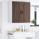 Panel til opvaskemaskine Kalmar Brun eg 80 x 31 x 80 cm
