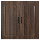 Panel til opvaskemaskine Kalmar Brun eg 80 x 31 x 80 cm