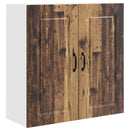 Panel til opvaskemaskine Kalmar Gammelt træ 80 x 31 x 80 cm