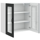 Panel til opvaskemaskine Kalmar Sort 80 x 31 x 80 cm