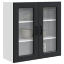 Panel til opvaskemaskine Kalmar Sort 80 x 31 x 80 cm