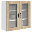 Panel til opvaskemaskine Kalmar Sonoma eg 80 x 31 x 80 cm