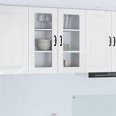 Panel til opvaskemaskine Kalmar Høj gloss hvid 80 x 31 x 80 cm
