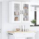 Panel til opvaskemaskine Kalmar Høj gloss hvid 80 x 31 x 80 cm