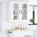 Panel til opvaskemaskine Kalmar Høj gloss hvid 80 x 31 x 80 cm