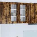 Panel til opvaskemaskine Kalmar Røget eg 80 x 31 x 80 cm